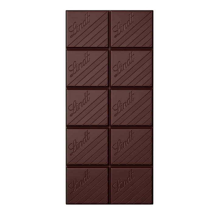 Lindt EXCELLENCE 100 % Kakao - Edelbitter-Schokolade | 50 G Tafel | Extra Kräftige Bitter-Schokolade | Intensiver Kakao-Geschmack | Dunkle Schokolade | Vegane Schokolade | Schokoladengeschenk