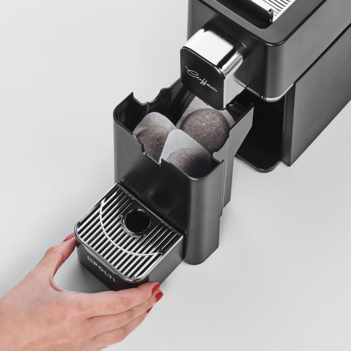 Espressoare POLTI Coffea S15B, compatibil cu doze E.S.E. 44 mm, rezervor 0,85 L, presiunea pompei 19 bar, culoare neagră
