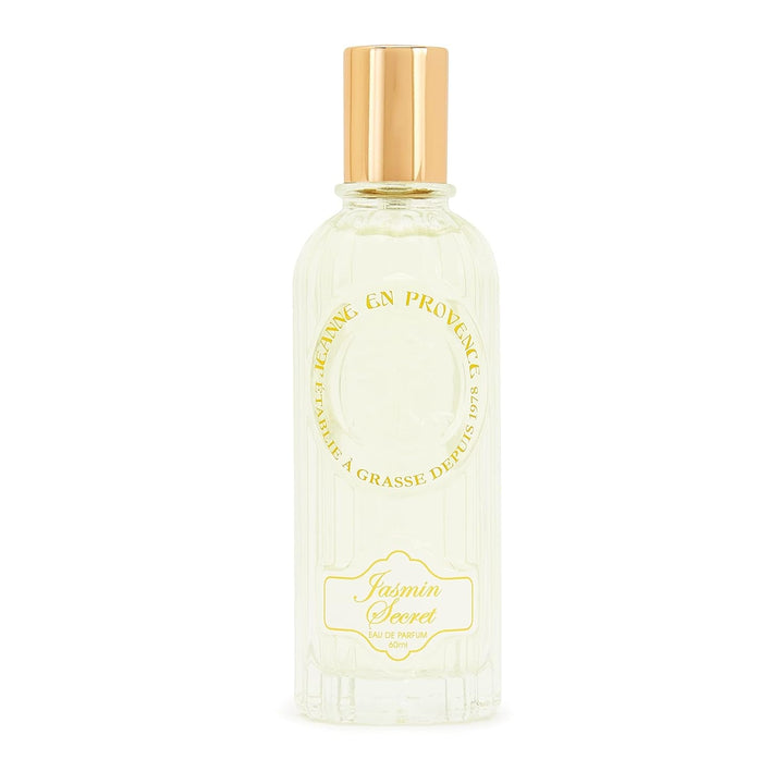 - Set cadou pentru femei – Jasmin Secret – Apă de parfum 60 ml + Cremă de mâini 75 ml + Săpun solid 100 g – Fabricat în Franța, la Grasse