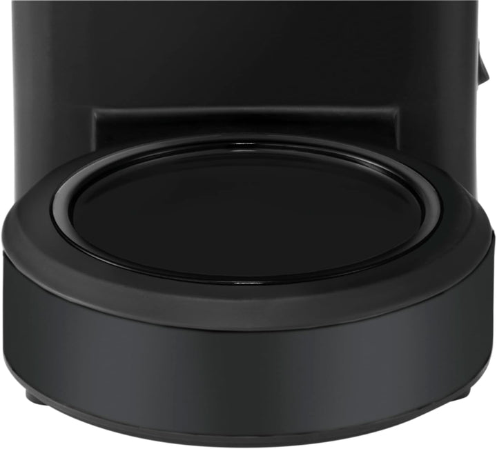 WMF Stelio Aroma filtru de cafea cu ulcior de sticlă, filtru de cafea, 10 cești, filtru de cafea din oțel inoxidabil, opritor de picurare, placă de încălzire, oprire automată, 1000 W, negru mat