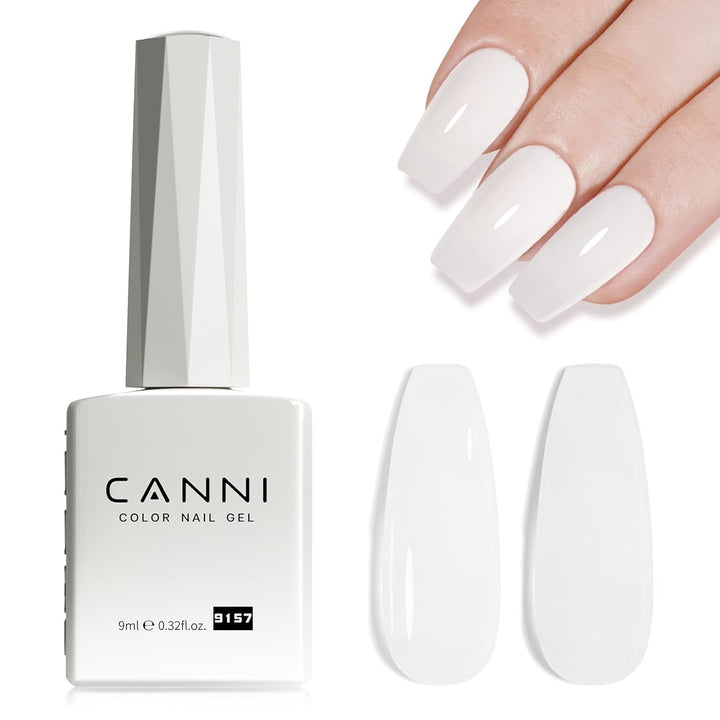 Ojă gel CANNI, semipermanentă, violet închis, ojă, gel UV, se detașează prin înmuiere, manichiură