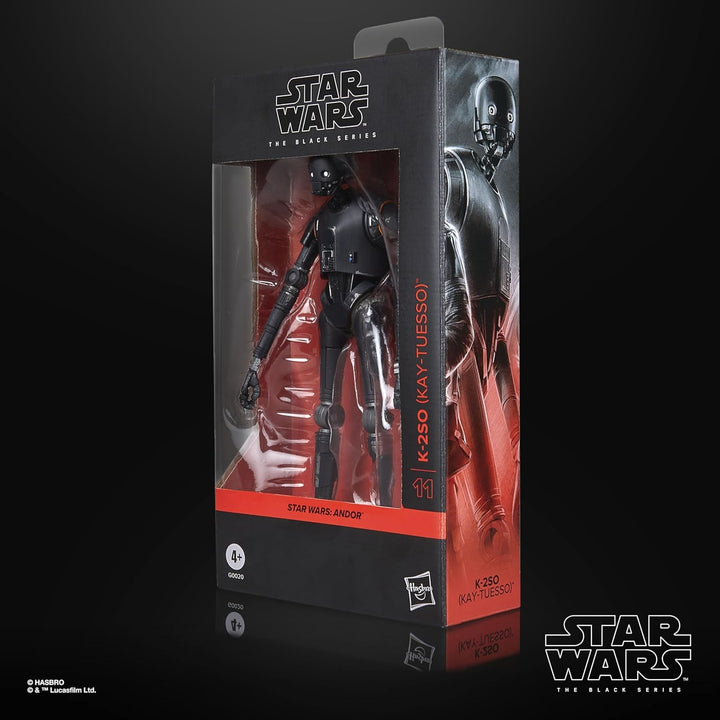 Star Wars seria neagră K-2SO (Kay-Tuesso) Andor figurină de acțiune de colecționat, 15 cm