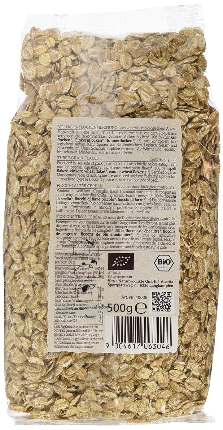 Verival Urkornflocken - Bio, 6Er Pack (6 X 500 G)