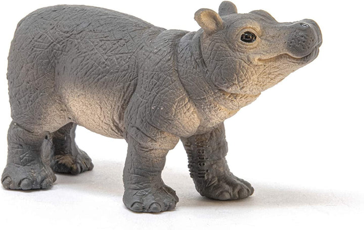 Schleich 14831 Hippopotam tânăr, pentru copii cu vârsta peste 3 ani, WILD LIFE - figurină de joacă