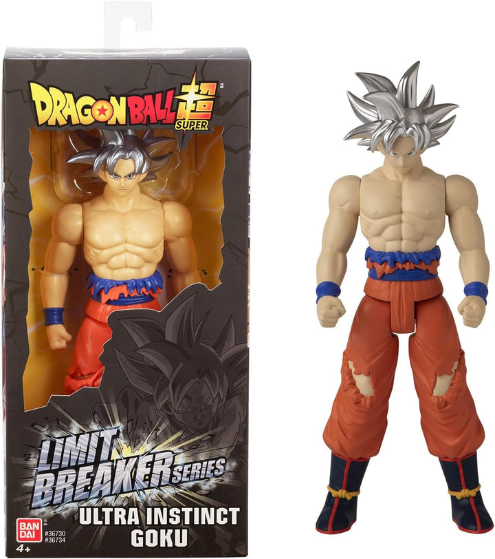 BANDAI - Dragon Ball Super - Giant Limit Breaker Figure 30 Cm - Super Saiyan Vegeta Blue - Licența oficială Dragon Ball - Figură Vegeta mare articulată - Jucărie pentru copii 4+ ani - 36732