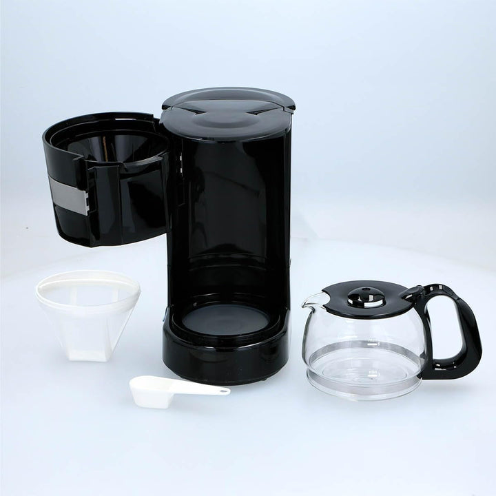All Ride Truck Coffee Maker 24V - filtru de cafea pentru camion 24 Volt - filtru de cafea - filtru de cafea cu funcție de menținere la cald - filtru de cafea cu ulcior de sticlă - negru
