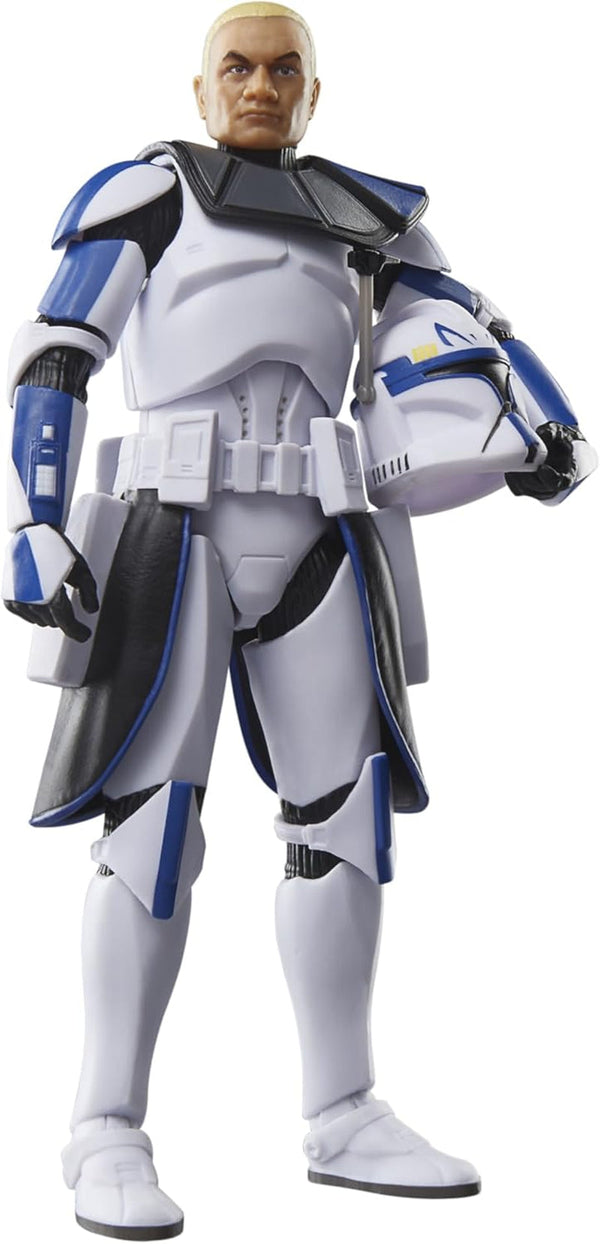 Star Wars seria neagră Clone Captain Rex, Star Wars: Ahsoka Premium Action Figure pentru a colecta (15 Cm)