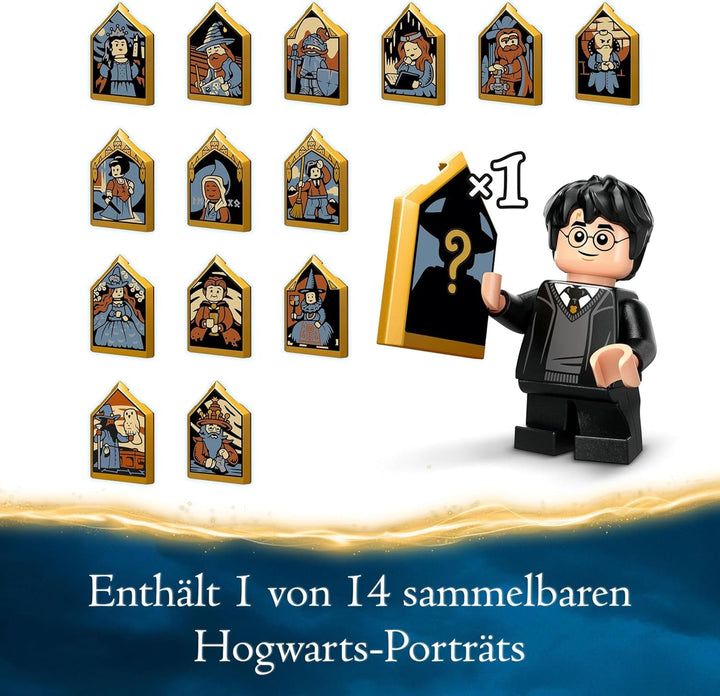 LEGO Harry Potter Owlery la Castelul Hogwarts, set de aventură cu animale de jucărie și 3 mini figurine, jucărie pentru film pentru copii, cadou pentru fete, băieți și toți fanii de la 8 ani 76430