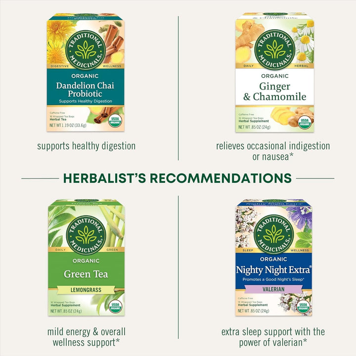 Tea, Organic Chamomile & Lavender, Stress Relief, 16 Tea Bags Tea USA Naty Shop
