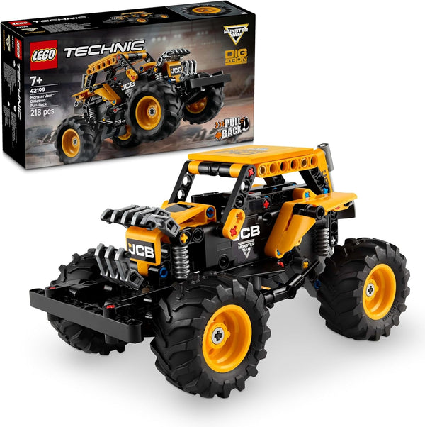 LEGO Technic Monster Jam Digatron, set de joacă Monster Truck pentru copii, jucării de construit pentru copii, băieți și fete de la 7 ani, idei de cadouri pentru fanii Monster Trucks și Motorsport 42199