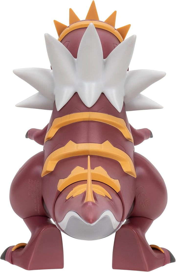 Pokemon PKW3422 - Figura Epic Monargoras, figură mobilă oficială, 30 cm