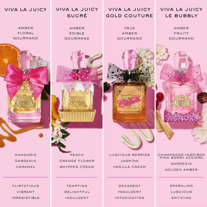 Juicy Couture - Viva La Juicy Gold Couture, Apă de parfum, Parfum fructat și cald, Parfum de lux pentru femei - 100 ml