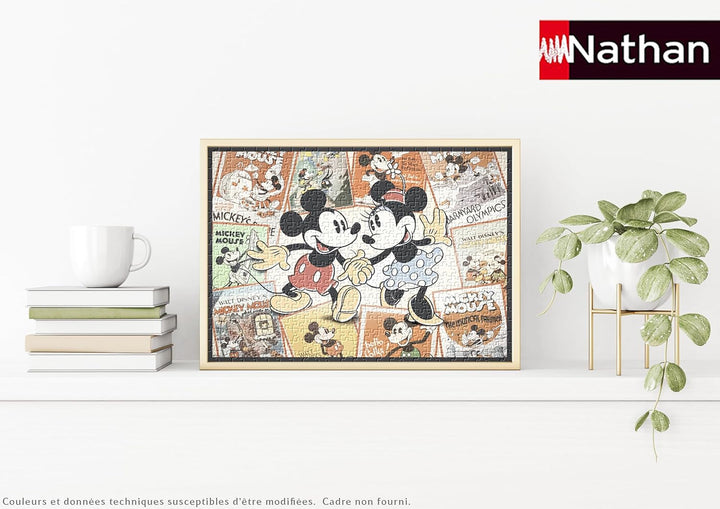 Ravensburger 12000969 Nathan Mickey Mouse puzzle jigsaw pentru adulți