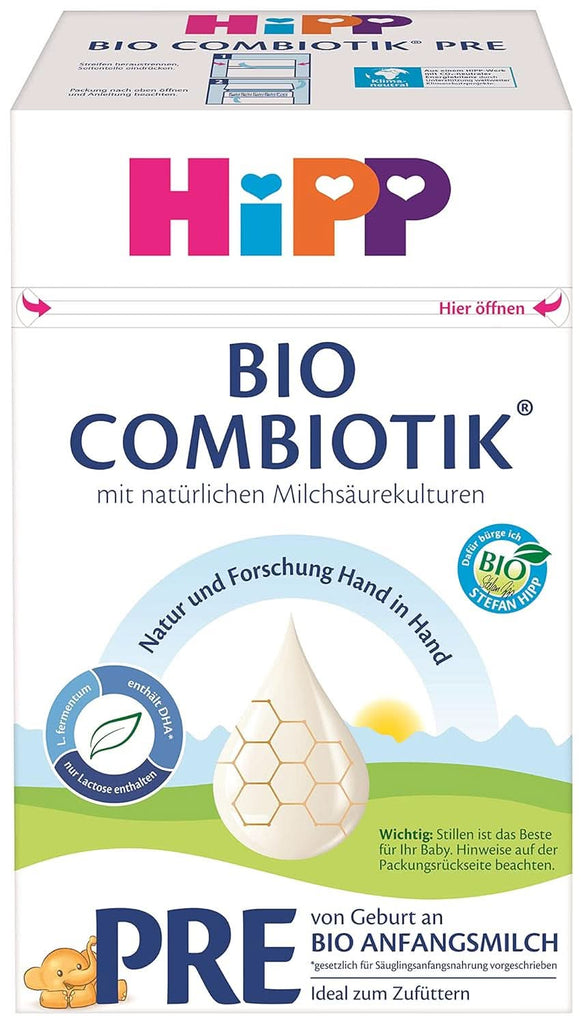 Hipp Bio Milchnahrung PRE BIO Combiotik, 4Er Pack (4 X 600G), Fish