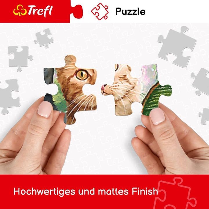 Trefl - Puzzle 2In1: Relaxare de vară - 2 X 500 piese - Set de două puzzle-uri, DIY, Divertisment creativ, Pentru adulți și copii de 10 ani și peste