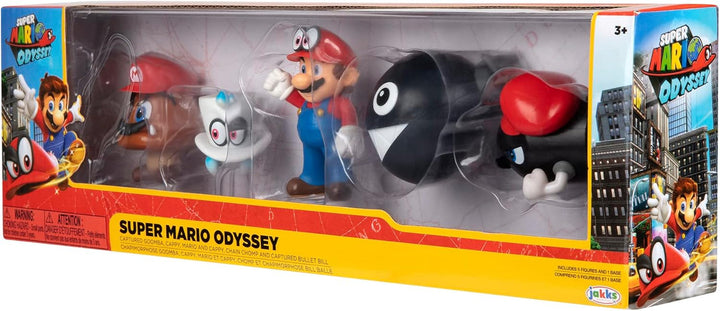 Ksruee Super Mario Mario Odyssey pachet de 5, 6 cm
