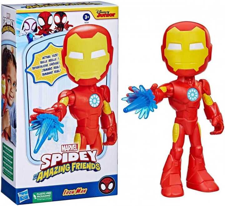 Marvel Spidey and His Amazing Friends Supersized Hero 22.5-Cm Action Figures 3-Pack
