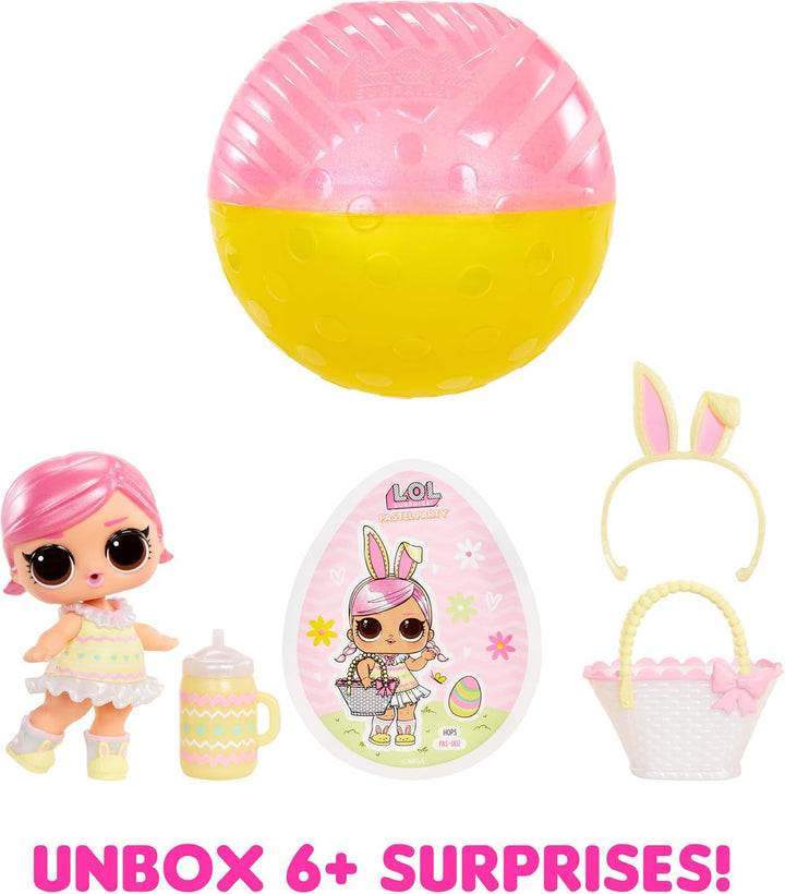 L.O.L. Surprise! 523963-EUC Pastel Party Hops Tot-1 Ediție specială 6 surprize, inclusiv modă și accesorii magice de primăvară, două păpuși de colecționat, pentru copii de 4 ani și peste