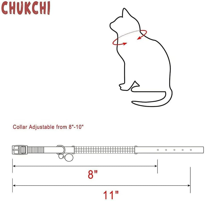 Zgardă reglabilă pentru pisici, din catifea moale, sigură, cu diamante strălucitoare și clopoței, 28 cm, pentru câini și pisici de talie mică (roz) de