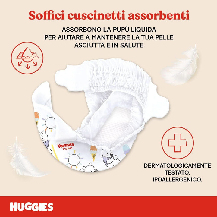 Huggies Baby, Größe 2 (3 – 6 KG), 24 Windeln