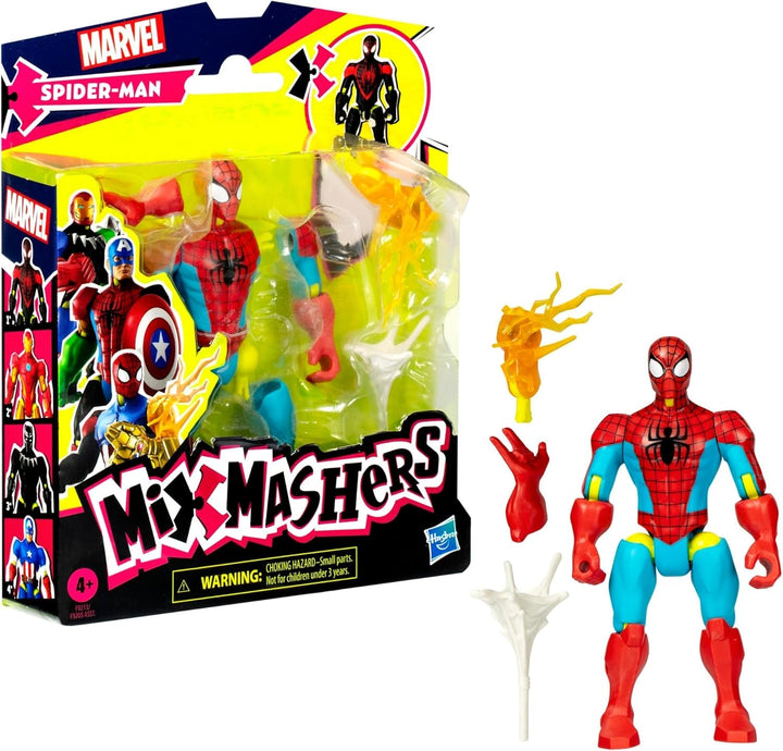 SPIDER-MAN Mixmashers Marvel Mix-And-Match Figura de acțiune și accesorii