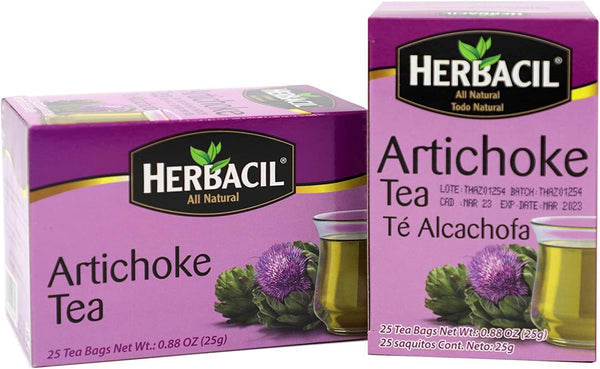 Artichoke Tea, Herbal Tea, Caffeine-Free, 2-Pack of 25 Tea Bags per Box (50 Bags) Tea USA Naty Shop Default Title