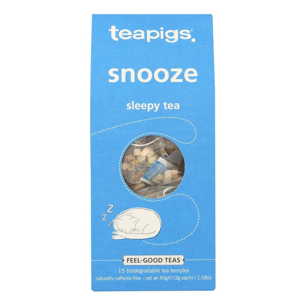 Organic Snooze Herbal Tea Made with Whole Herbs and Fruits (1 Pack of 15 Tea Bags) Tea USA Naty Shop Snooze 15 Count (Pack Of 1)