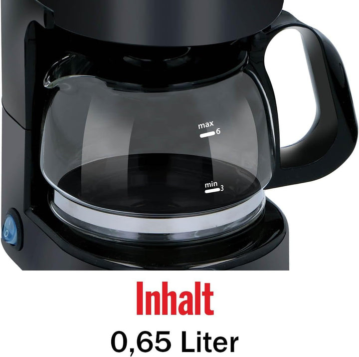 All Ride Truck Coffee Maker 24V - filtru de cafea pentru camion 24 Volt - filtru de cafea - filtru de cafea cu funcție de menținere la cald - filtru de cafea cu ulcior de sticlă - negru