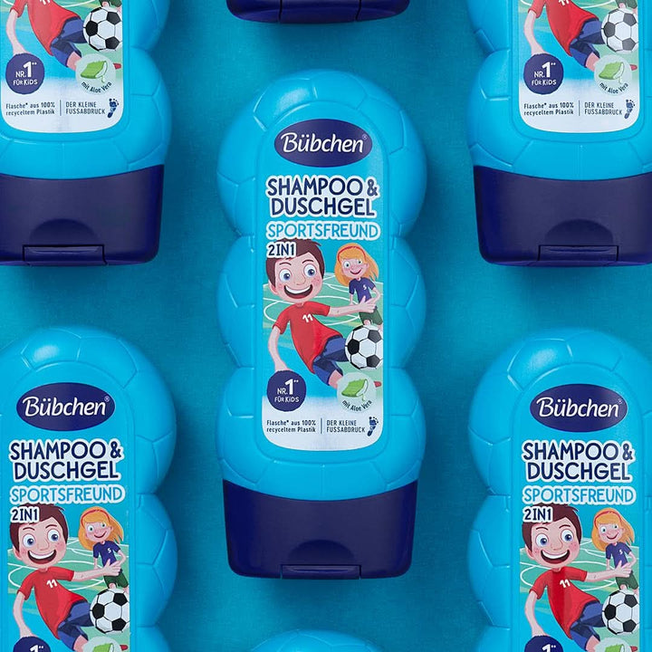 Bübchen Sportsfriend 2In1, Șampon și gel de duș, 230 ml