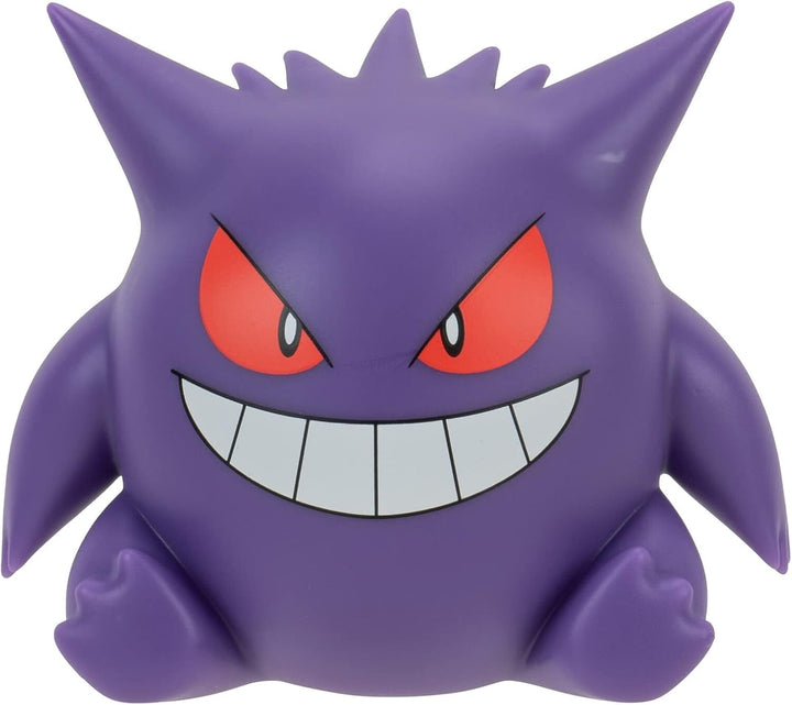 Pokémon PKW3388 - Figurină de vinil - Gengar, Figurină oficială de colecție, 10Cm