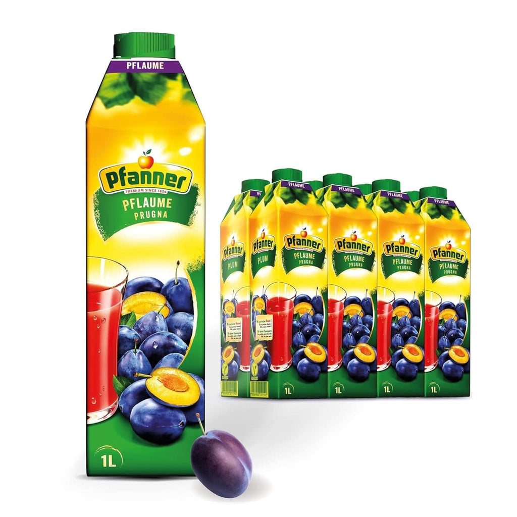 Pfanner Nectar de fructe cu căpșuni (8 X 1 litru) - 30 % conținut de fructe - băutură de căpșuni