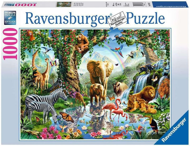 Ravensburger Puzzle 12000682 - Aventura în junglă - Puzzle de 1000 de piese pentru adulți și copii de la 14 ani,