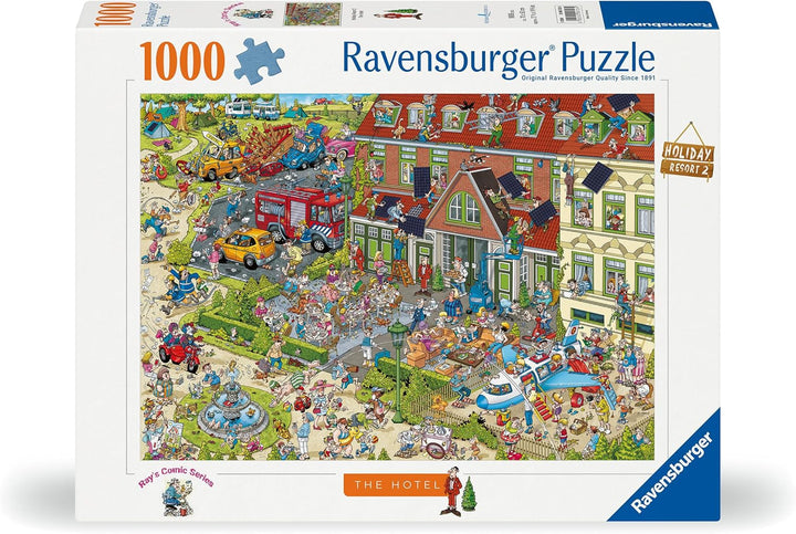 Ravensburger Puzzle 12000723 - Hotelul - Puzzle de 1000 de piese pentru adulți și copii de la 14 ani,