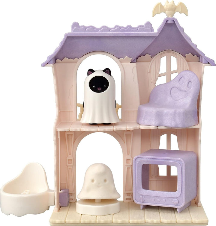 Sylvanian Families 5542 Spooky Haunted House - Casă de păpuși Playset