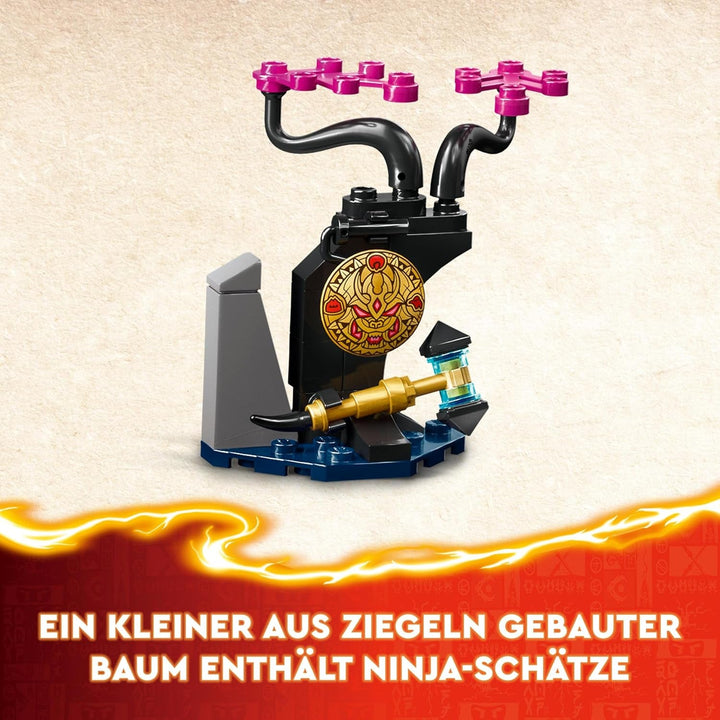 LEGO NINJAGO Egalt Maestrul Dragon, Set Ninja cu jucărie Dragon și 5 figuri, inclusiv Lloyd și NYA, Maestrul Dragon, cadou pentru băieți și fete de la 8 ani 71809
