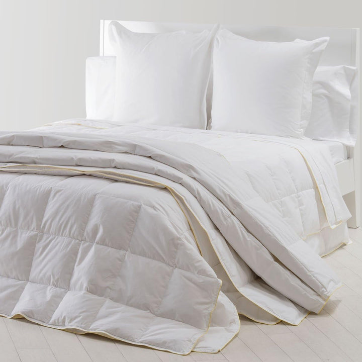 Sancarlos Vivaldi eiderdown, bumbac, alb, Cama 105-180 X 220 Cm