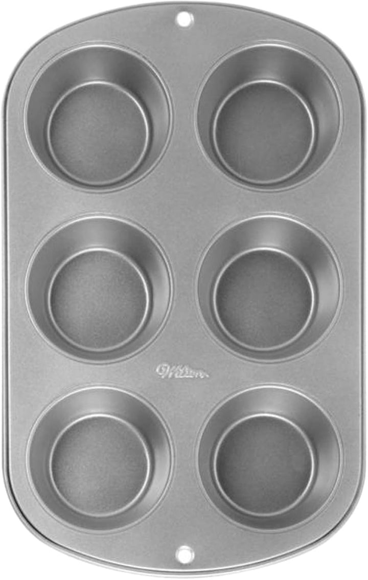 Wilton 24 Er Mini-Muffinbackform, Antihaftbeschichtet, Silber