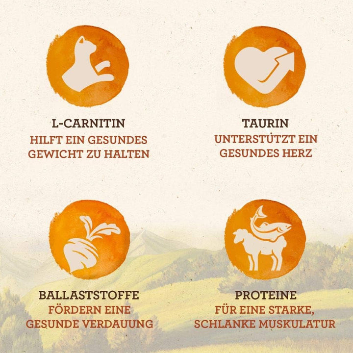 IAMS Naturally Senior Cat Food Wet in Sauce - Hrană umedă de înaltă calitate cu carne și pește pentru pisici în vârstă, Land & Sea Collection, 12 X 85 G