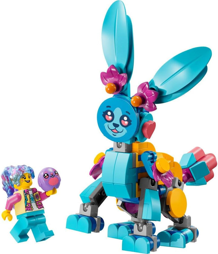 LEGO Dreamzzz Bunchus Creative Animal Adventures, iepuraș de jucărie pentru copii, 20-In-1 Fantasy Playset cu Minifigure Izzie, cadou pentru fete și băieți de la 7 ani 71488