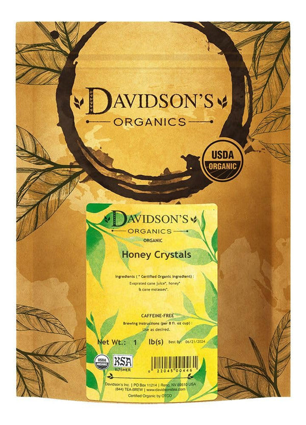 Organics, Honey Crystals, Bulk, 16-Ounce Bag Tea USA Naty Shop 16 Ounce (Pack Of 1)