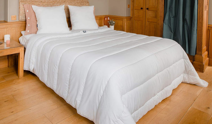COLAS NORMAND - Plapumă ecologică - caldă - 240 X 220 Cm - plic și umplutură din sticle reciclate - moale, mătăsoasă și confortabilă - fabricație atentă