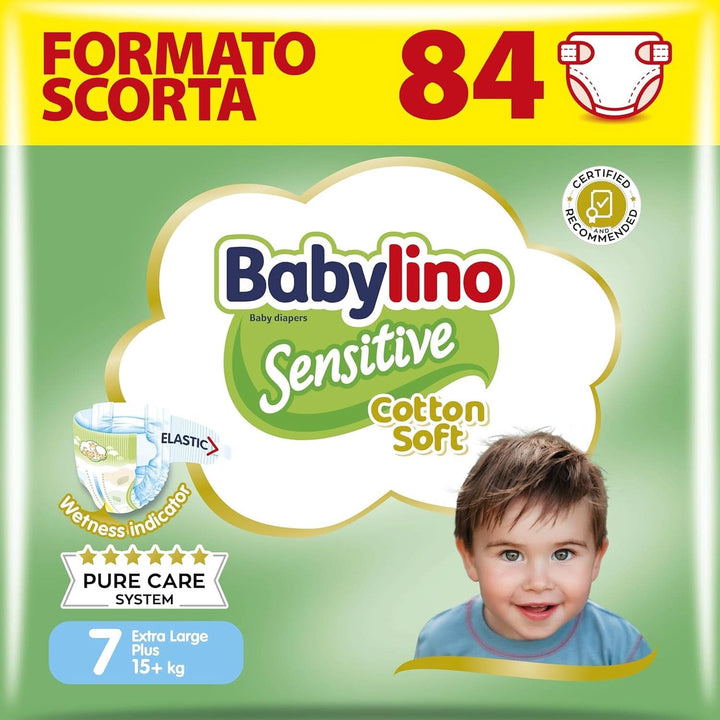 Babylino Sensitive, Scutece delicate pentru copii, diverse marimi