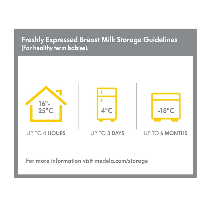 Medela Flaschen Zur Aufbewahrung Von Muttermilch | Bpa-Frei | Packung À 2 × 250 Ml