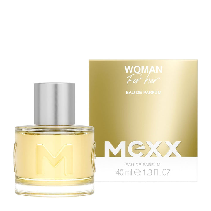 MEXX WOMAN Apă de parfum, parfum floral-proaspăt pentru femeia modernă și optimistă, 40 ml
