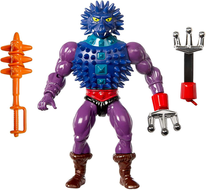 MASTERS of the UNIVERSE Action Figures - Colecție cu He-Man și Skeletor, 14 cm, 16 articulații, ambalaj retro, broșură mini-comic, pentru colecționari și copii de la 6 ani, HKM77