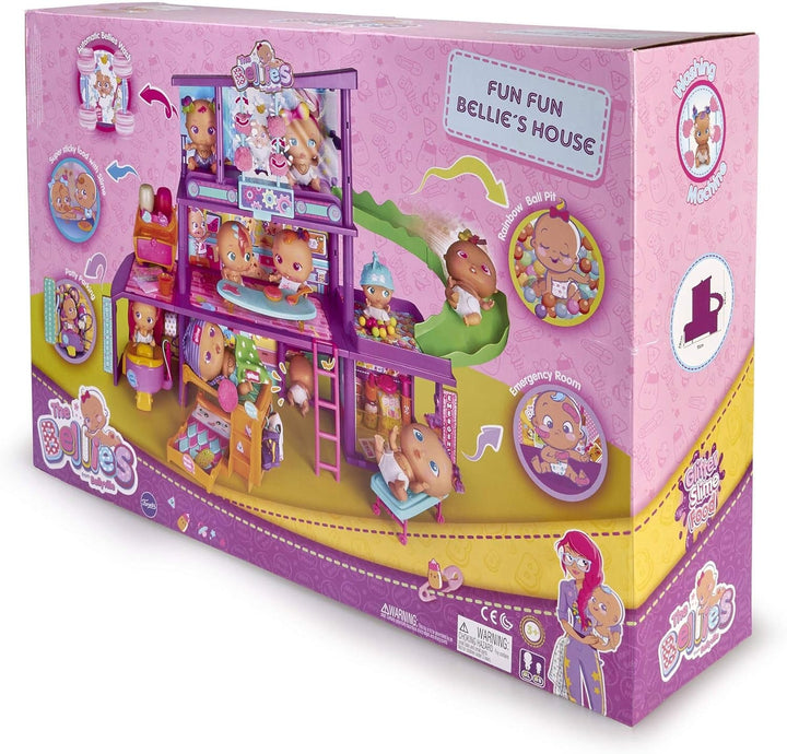 The Bellies - Bellie House, Casa Barriguitas Pentru copii de la 3 ani în sus, multicolor, (Famosa 700015271)
