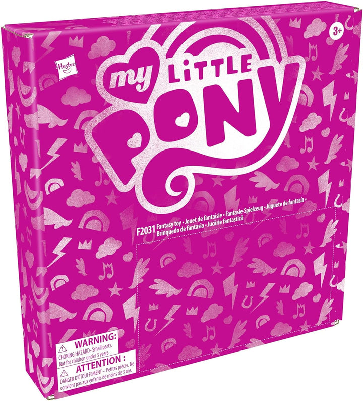 My Little Pony F2031, a New Generation Royal Gala Collection, jucării pentru copii, 9 figurine ponei, 13 accesorii, poster