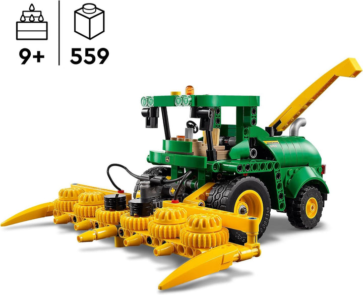 LEGO Technic John Deere 9700 Forage Harvester, Tractor de jucărie pentru copii, set de fermă, model de vehicul cu funcții realiste, cadou pentru băieți și fete de la 9 ani 42168