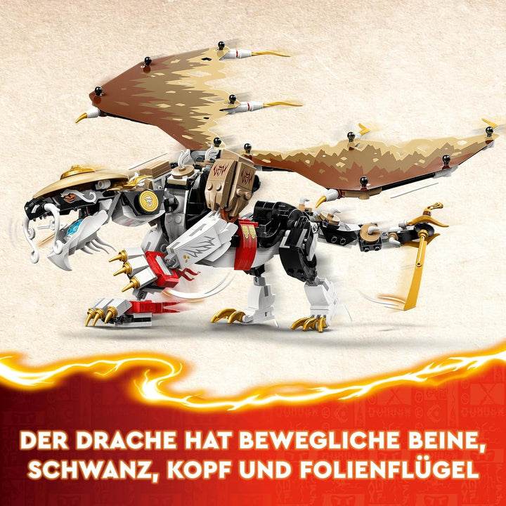 LEGO NINJAGO Egalt Maestrul Dragon, Set Ninja cu jucărie Dragon și 5 figuri, inclusiv Lloyd și NYA, Maestrul Dragon, cadou pentru băieți și fete de la 8 ani 71809