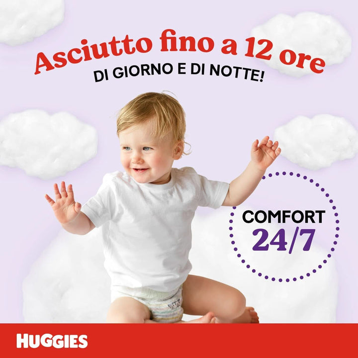 Huggies Ultra Comfort-Windelhöschen, Größe 4 (9-14 Kg), Packung Mit 72 Windelhöschen